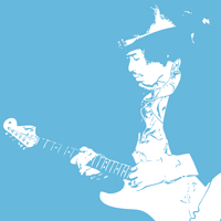 ilustracion vectorial jimmy hendrix