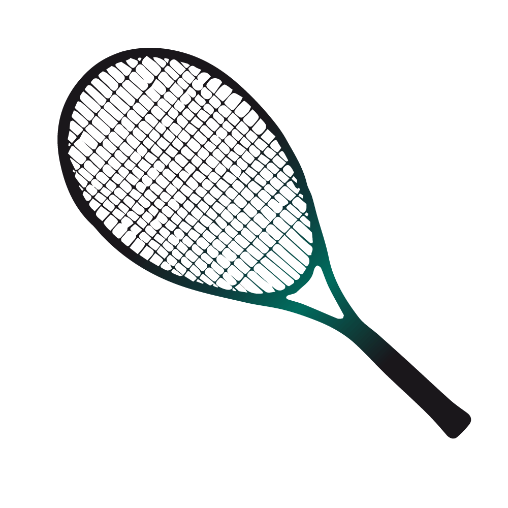 Ilustración gratis - Raquetas de tenis