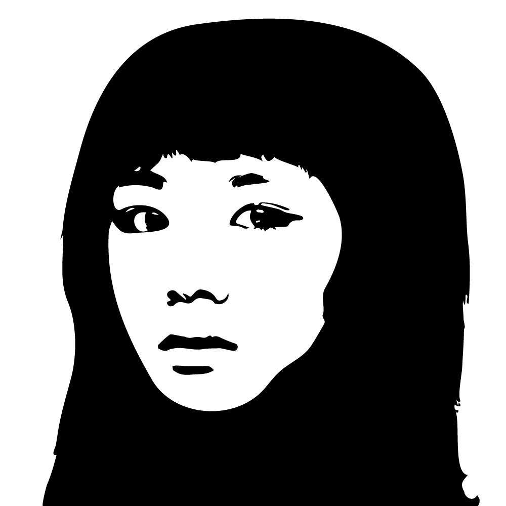 Ilustración gratis - Rostro de una mujer asiática