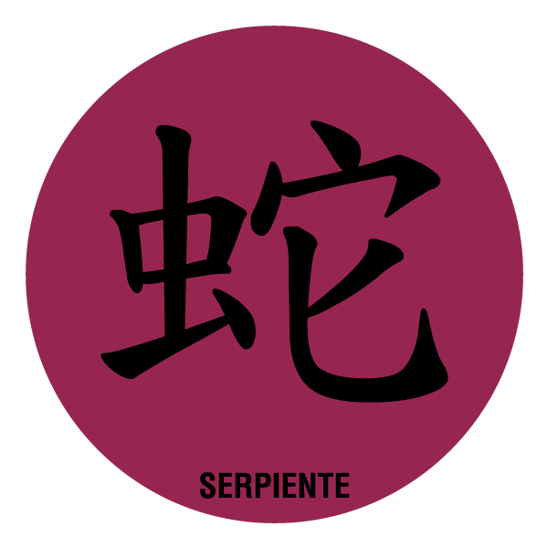 Ilustración gratis - Horóscopo chino  - Símbolo de la serpiente