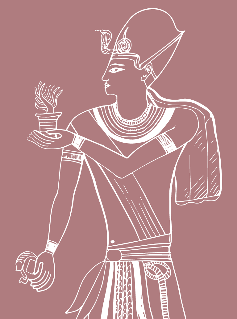 Ilustración gratis - Ilustración de un Faraón egipcio