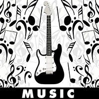 Ilustración guitarra