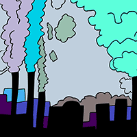La gran contaminación industrial
