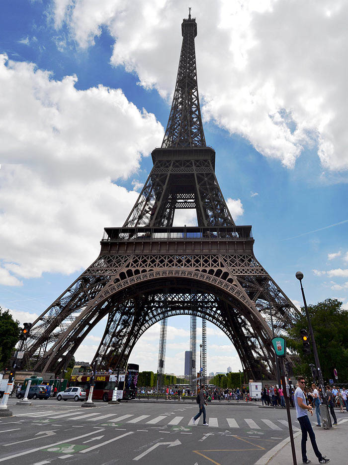 Ilustración gratis - La torre Eiffel de París