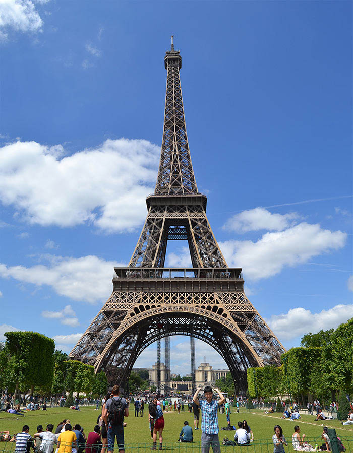 Ilustración gratis - La torre Eiffel de París