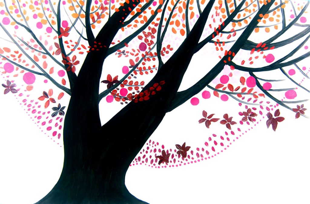 Descargar Ilustración Árbol del día Ilustración artística Árbol del día